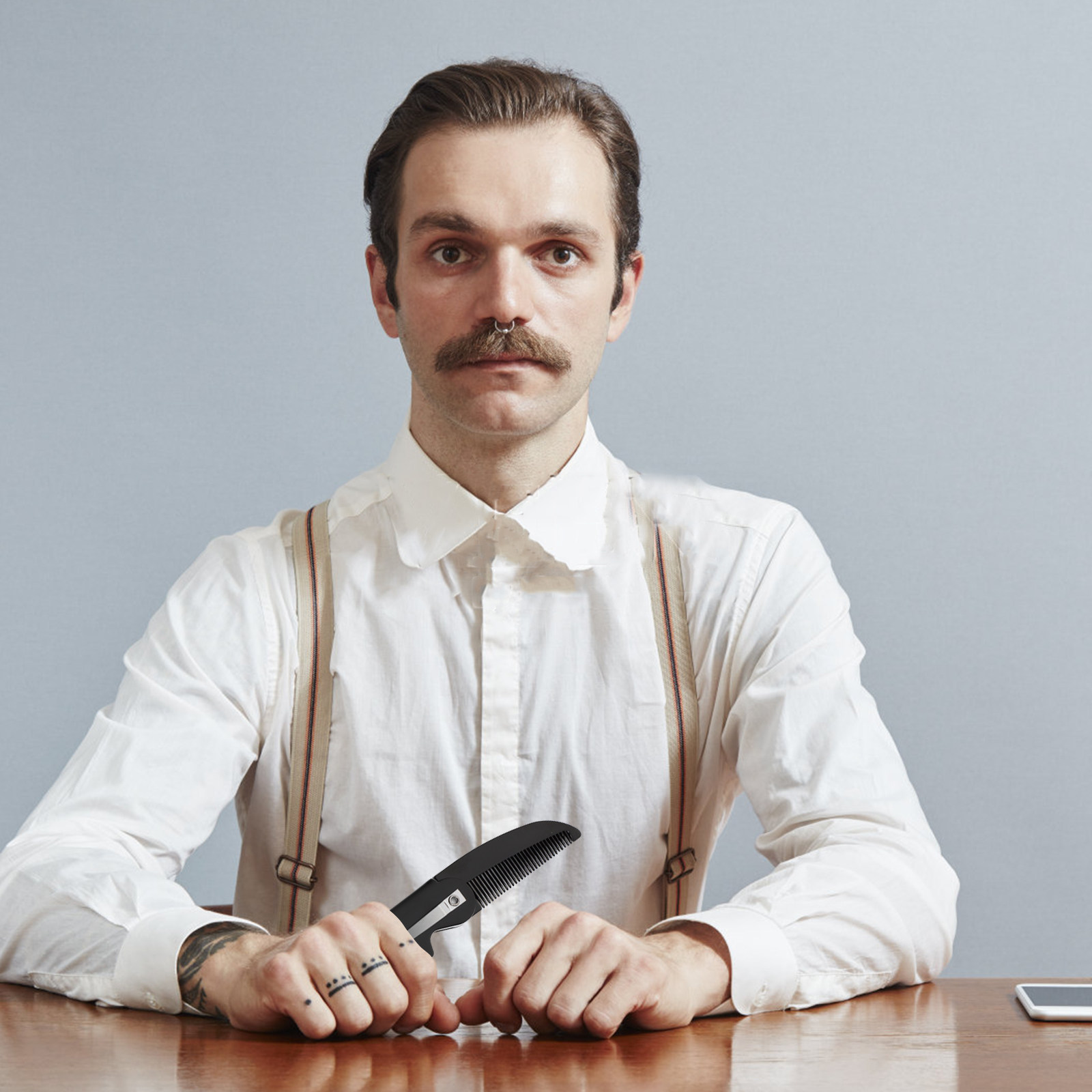 4Pcs Folding Beard Comb for Me - Men'S Beard Grooming review and price