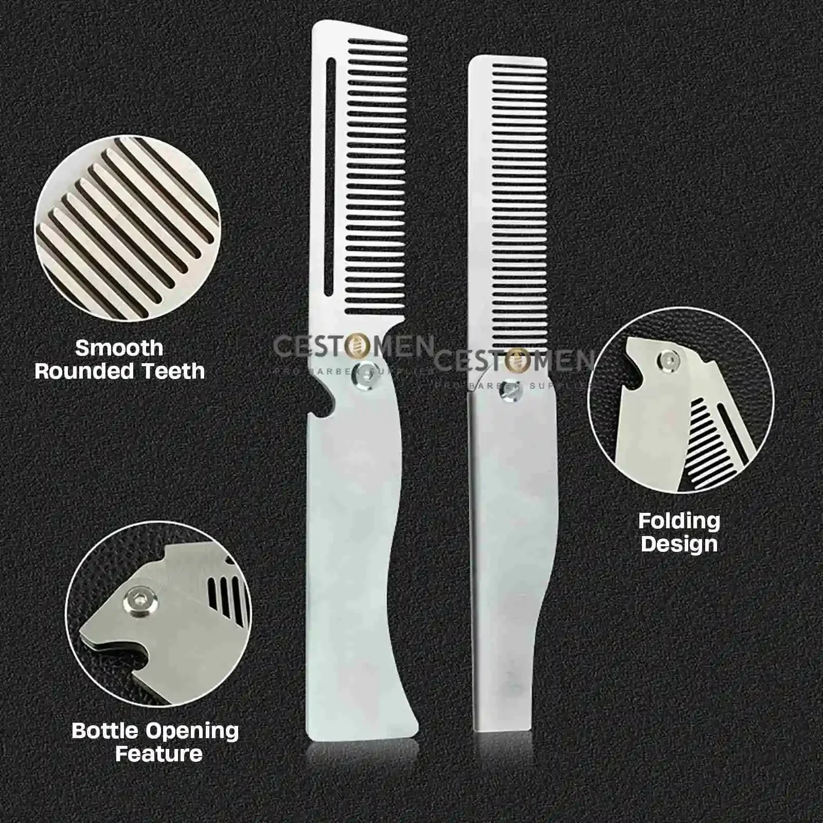 New Type 1/2PCS Portable Steel - Men'S Beard Grooming review and price