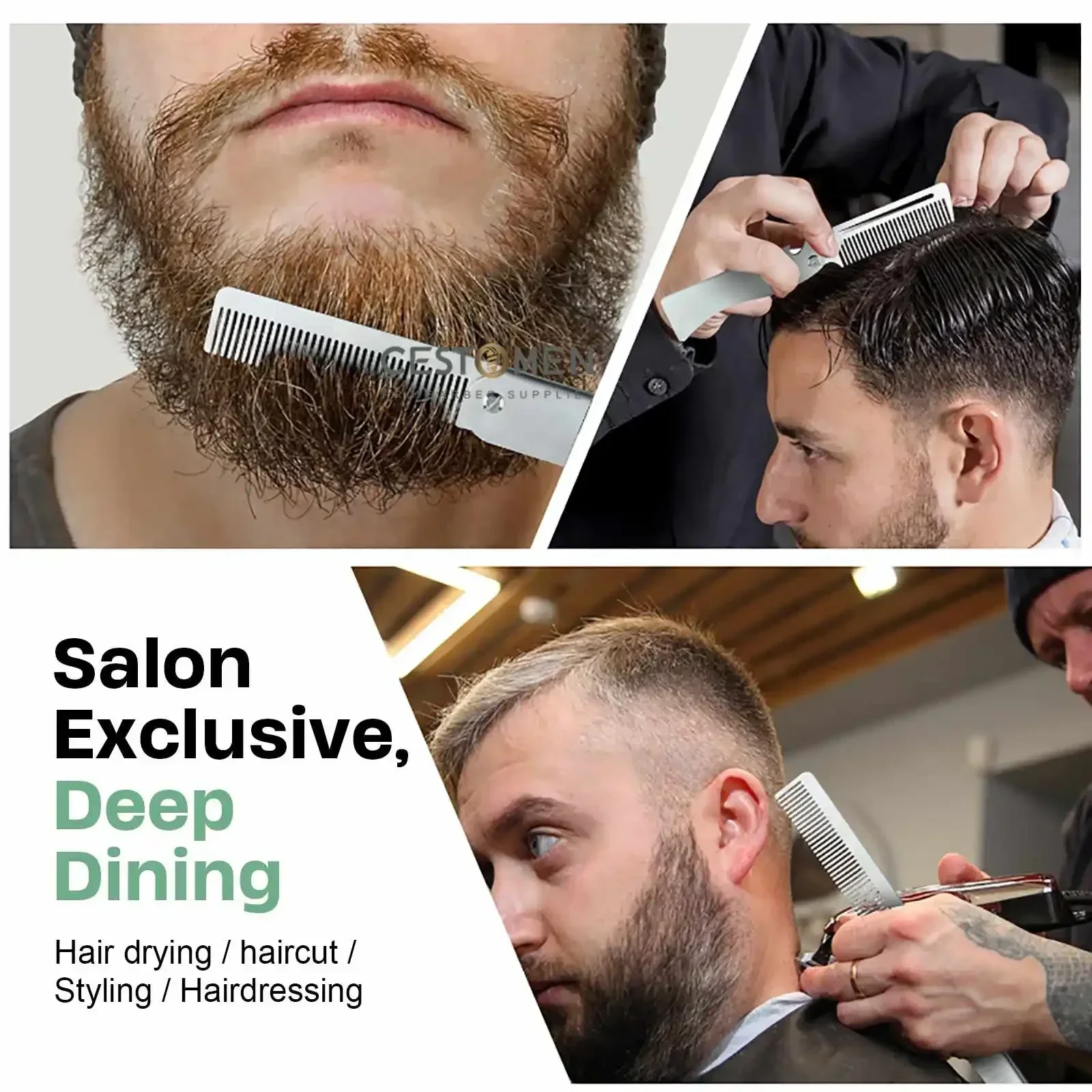 New Type 1/2PCS Portable Steel - Men'S Beard Grooming review and price