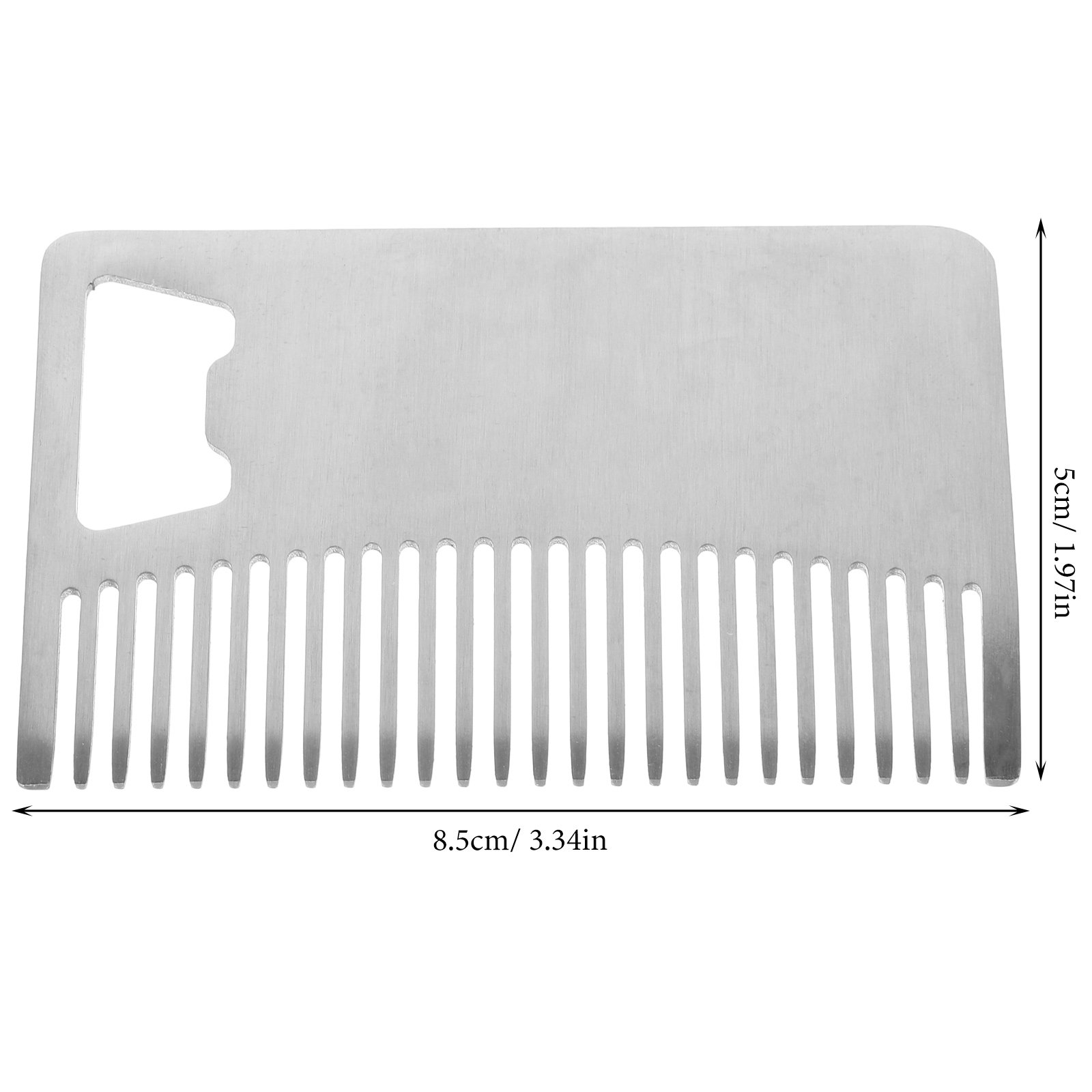 Stainless Steel Beard Comb Por - Men'S Beard Grooming review and price
